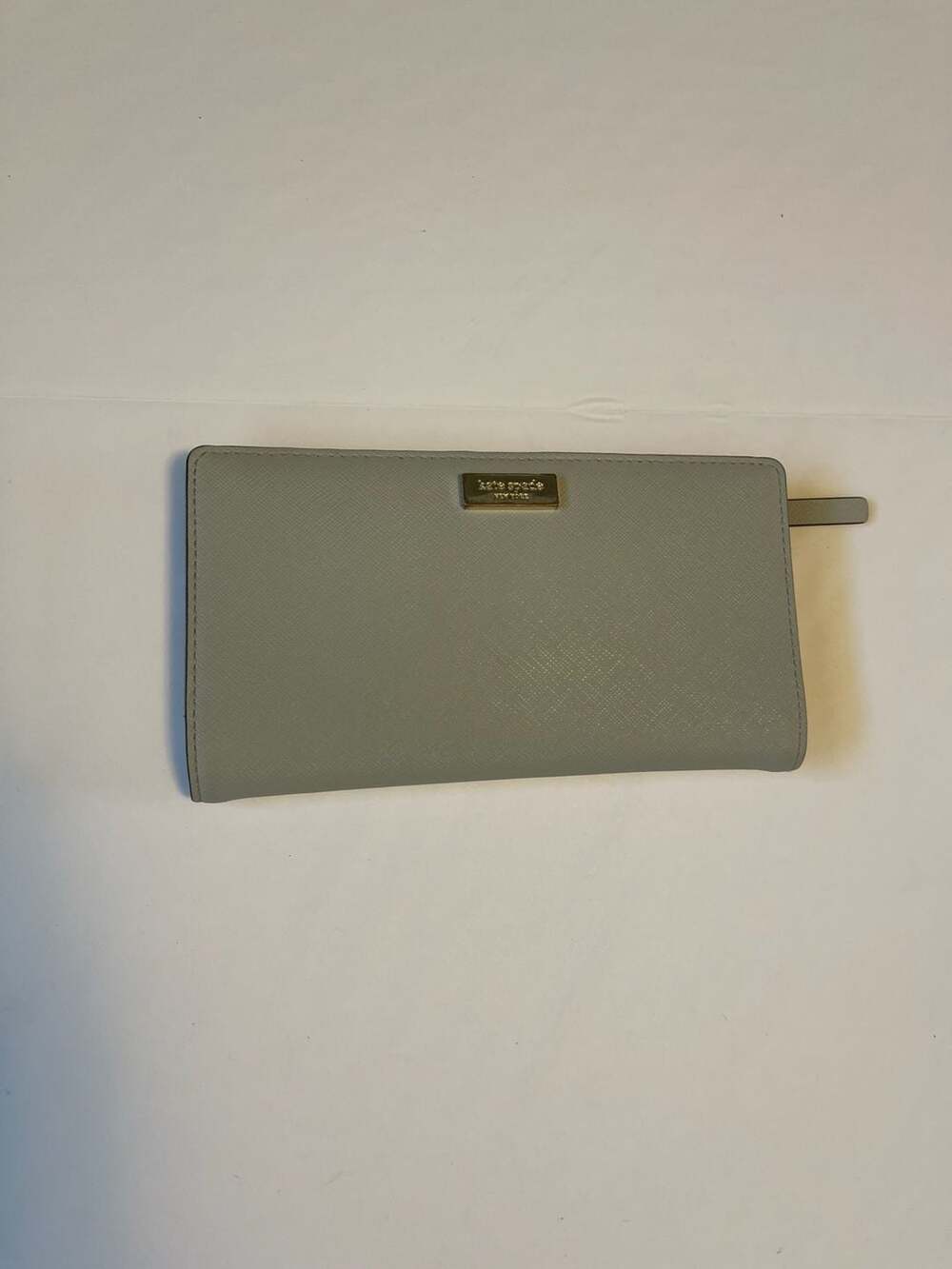Kate Spade Laurel Way Saffiano Leather Zip-Around Wallet in Bigsmoke